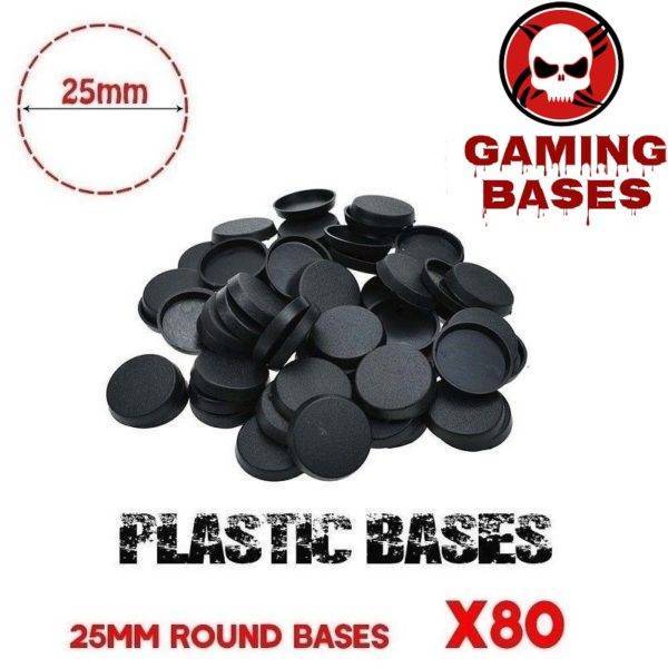 20Pcs 50mm miniature round bases forge world warhammer 40k 50mm