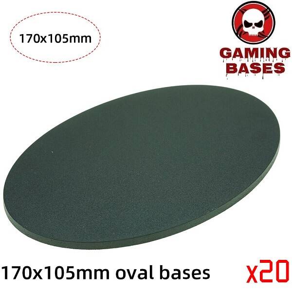 Gaming bases 170 x 105mm oval base for warhammer 40k 170x105mm color: 1|10|20|5