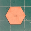 Hexagon 32Mm MDF Bases (Hex)