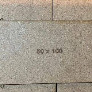Rectangle 60 X 90Mm MDF Bases
