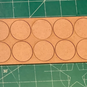 Pair of 32Mm Linear Ten (10) Figure MDF Movement Trays 5/5